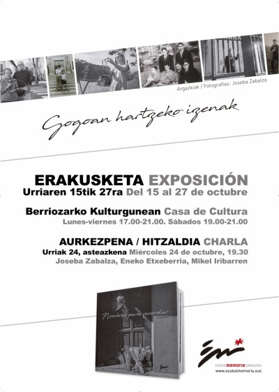 EXPOSICIÓN DE FOTOGRAFíAS DEL LIBRO 